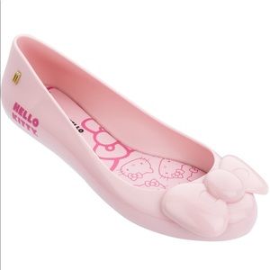 NIB Hello Kitty Melissa Flats Size 8